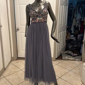 Needles & Thread formal gown